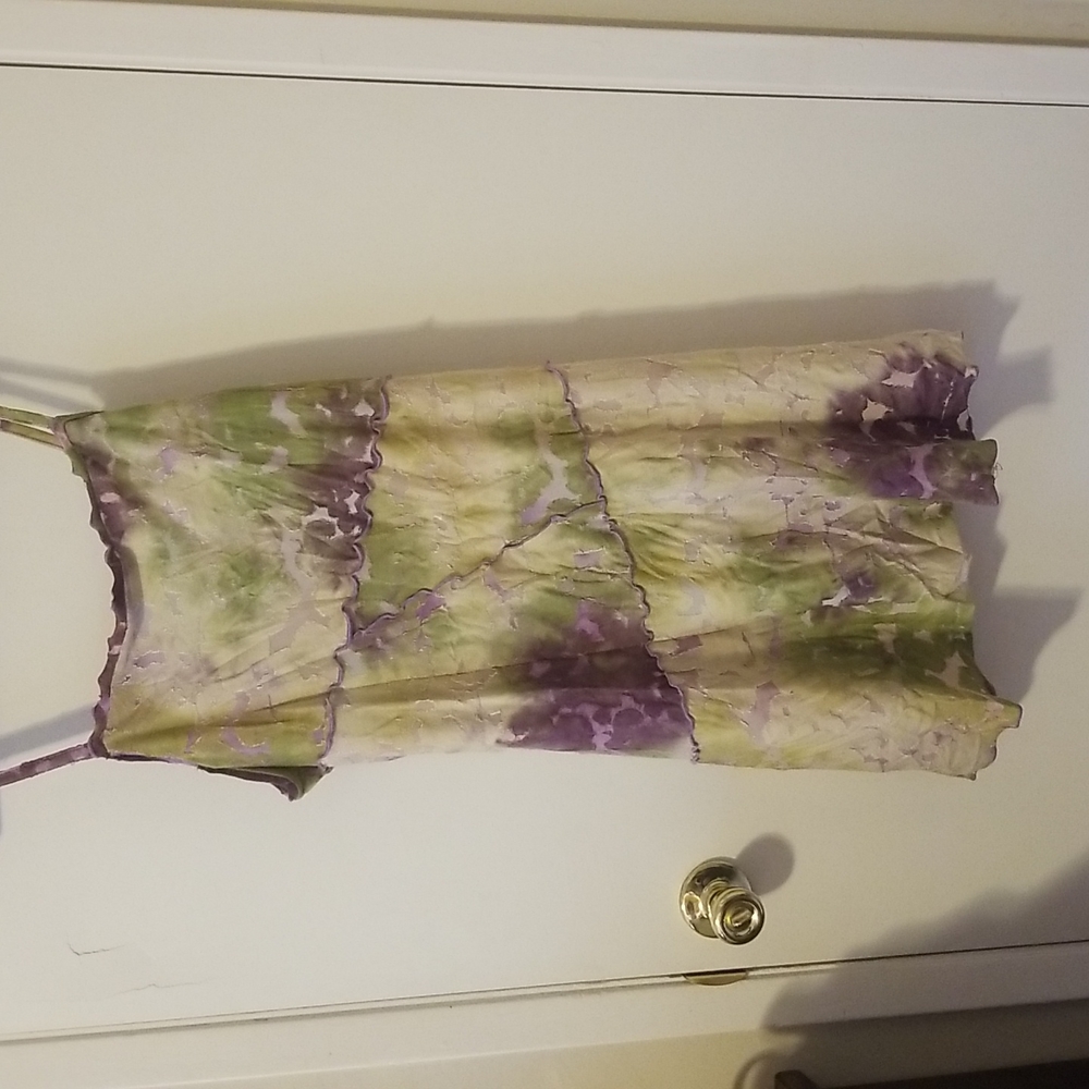 Colorwashed Short dress